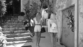 tantalizing tourists chapter 2: bi blondes candee licious and shalina devine initiate a dp gangbang gp3198