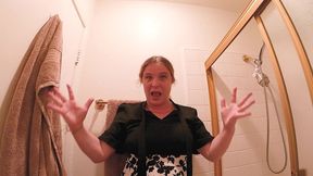 stepmom fucks stepson in the bathroom after church