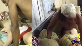 midget sized blonde hope harper gets fucked rough and hard by big black cock