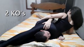 Black Leggings Headscissors