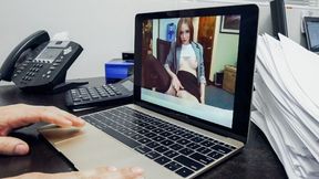Sexy Secretary's Secret Cam Work