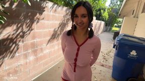 Unbridled outdoor squirting ecstasy with bestie Hailey Rose &#x2013; tootsies get cum-covered