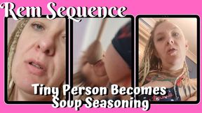 Tiny Person Becomes Soup Seasoning WMV