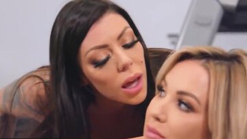 large juggs amber jade karma rx gets their puss wet -