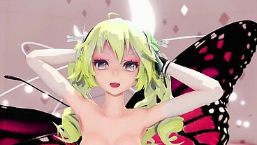 Miku Insect Hentai Dance Undress Creampie Mmd 3D Blonde Hair