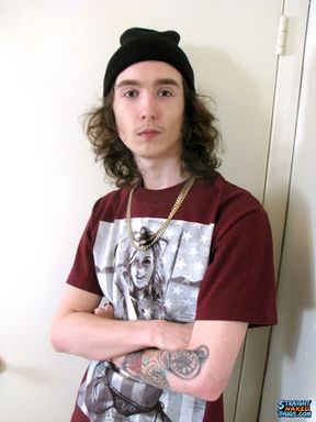 Skater Boy Empties His Cock