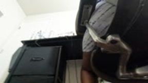 Dumb Teenie Worker Follows Giantess Boss Home POV 4k