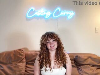 Casting Curvy: Breasty Red Head Nurse Tries Out For Porn