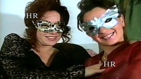 Dirty Italian Vintage Housewife Threesome From Old VHS, Neighbors Edition!