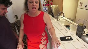 stepmom gets pics for anniversary of secretary sucking husband s dick so she fucks her stepson