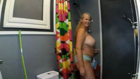 just take a shower