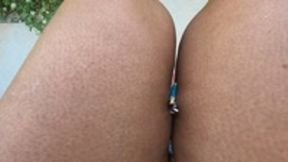 Tinies Slapped in-between Giantess Thighs 4k