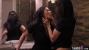 Stepmom and stepsis gangbang me like whores in a seedy motel hellhole