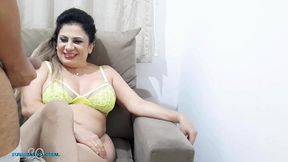 the student with a big butt and a big pussy had already had a crush on this friend of hers for a long time and just took advantage of this opportunity to use her studies as an excuse to take the boy t