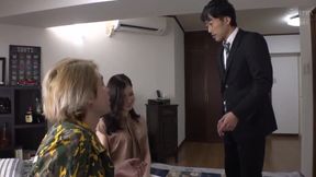 Horny MILF threesome: Asians go insane, hairy babes in HD