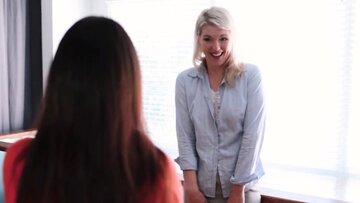 GirlMormons. - Sweet Mormon cuties' licking eac
