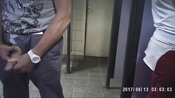 Pisces Gets Pleasured in the Open Toilet