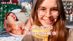 Fucking Brunette Flaunts Her Flesh-Ripped Panties Fantasies