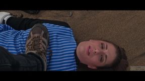 Norwegian Beach Dominance: Silvia Soprano's Rough Italian Submission