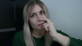 Your nose have big boogers in it WMV HD 720p