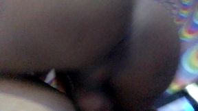 my bbc bull mades my ass dirty because the pussy pounding he gaves me in missionary