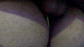 my bbc bull mades my ass dirty because the pussy pounding he gaves me in missionary