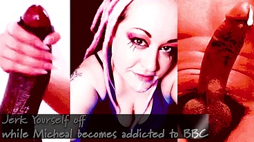 Jerk Yourself off while Michael becomes addicted to BBC THE JUICY BBC VIDEO