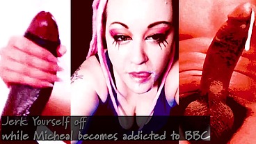 Jerk Yourself off while Michael becomes addicted to BBC THE JUICY BBC VIDEO