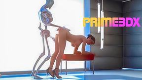 Busty Cyber Whore Gets Screwed by Massive Hunk in Futuristic XXX Adventure