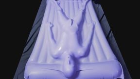 Trapped in the airbed vacbed