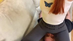 lifestyle femdom part 5 - spitting edition and armpit sniff, facesitting, rimjob