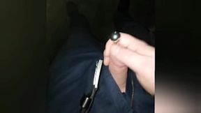 Jayq - 01-2025 - Throbbing with 14mm steel 13mm plug stretches penis&#x1F346;