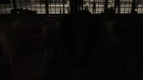 Deep Throat Frenzy Unleashed as Whores Get Fisted and Gagged in Sin City Squalor
