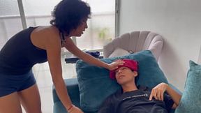 My little stepsister gets confused and accidentally gives me viagra and I end up fucking her hard until I cum in her
