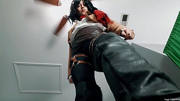 Mikasa Ackerman Boot Executrixxx Sage Eldritch