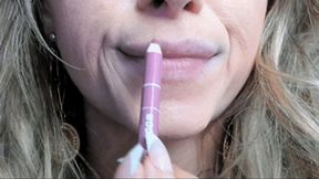 Pink Lipstick Makeup | Blowing Bubbles (HD) WMV