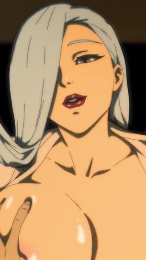 Epic moment from &quot;Mei mei from Jujutsu Kaisen bring fucked hard&quot;