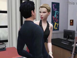 Rich Brat Knows Greater amount About Wang Than Her Teacher - sims 4 - CG animation
