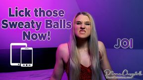 I make you smell stinky sweaty balls! Bi Encouragement 720p