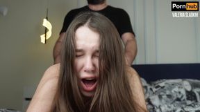 Meet 19-year-old Valeria Sladkih getting her anal&#x1F44C; organscummed to the max