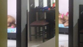 voyeur cuckold husband filming cheating wife getting double creampied with a lot of cum by bbc