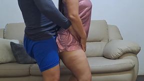 Granny doesn't hold back from pounding the hard dick&#x1F32D;, ripping open her massive asshole and getting extremely hot