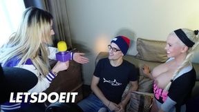Luck Guy Scores with Celina Davis - LETSDOEIT
