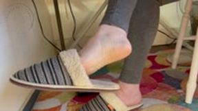 Slipper Dangle & Sole Tease