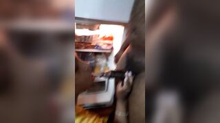 Penis for Dinner with Hershey Syrup on Top with Cum