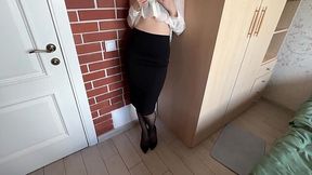 Masked stranger takes it hard in the ass