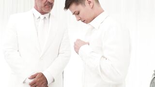 Apprentice Sage Roux got fingered on his boyhole while his hands were restrained behi