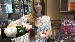 ATK Girlfriends featuring Kimberly Brix's blowjob action