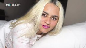 Brother Shares Bed With Sister's Hot Friend: Intense Cunnilingus & Creampie