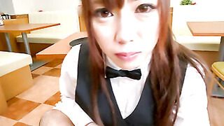EXPLOSIVE! Japanese Cutie Rino Sakuragi Deepthroats Struggling Hunk in Insatiable Blowjob Obsession